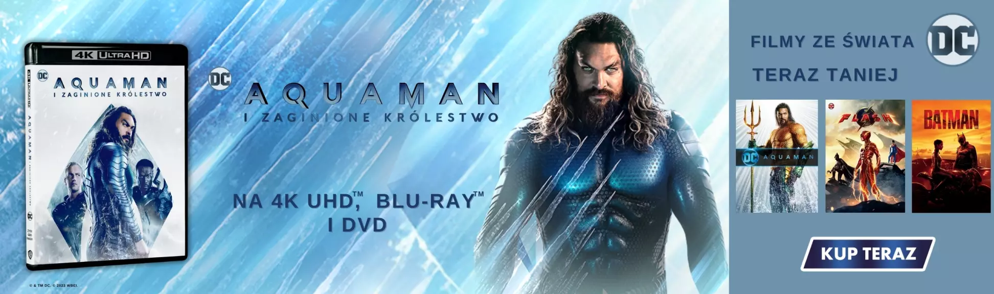 "Aquaman i zaginione królestwo" premierana DVD i Blu-Ray!
